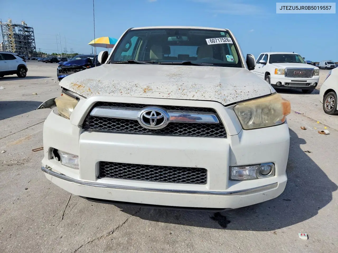 2011 Toyota 4Runner Sr5 VIN: JTEZU5JR0B5019557 Lot: 60717526