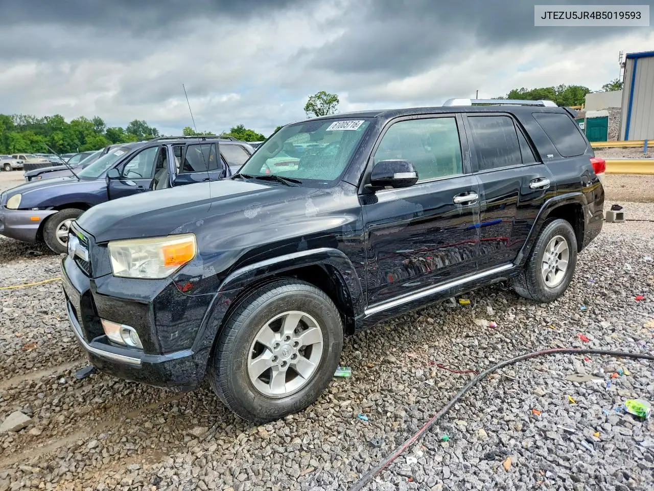2011 Toyota 4Runner Sr5 VIN: JTEZU5JR4B5019593 Lot: 61005716