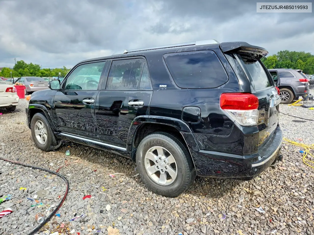 2011 Toyota 4Runner Sr5 VIN: JTEZU5JR4B5019593 Lot: 61005716
