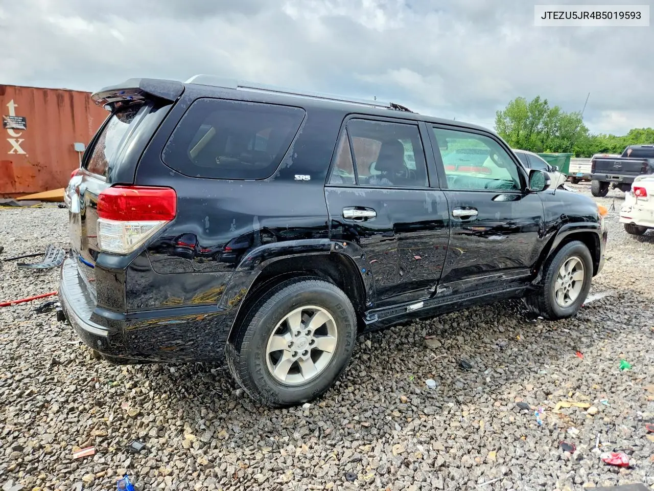 2011 Toyota 4Runner Sr5 VIN: JTEZU5JR4B5019593 Lot: 61005716