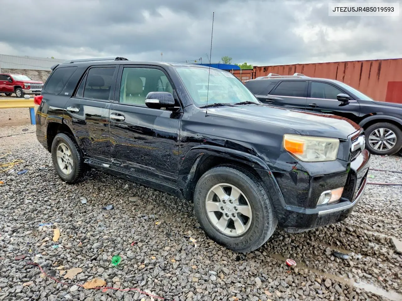 2011 Toyota 4Runner Sr5 VIN: JTEZU5JR4B5019593 Lot: 61005716
