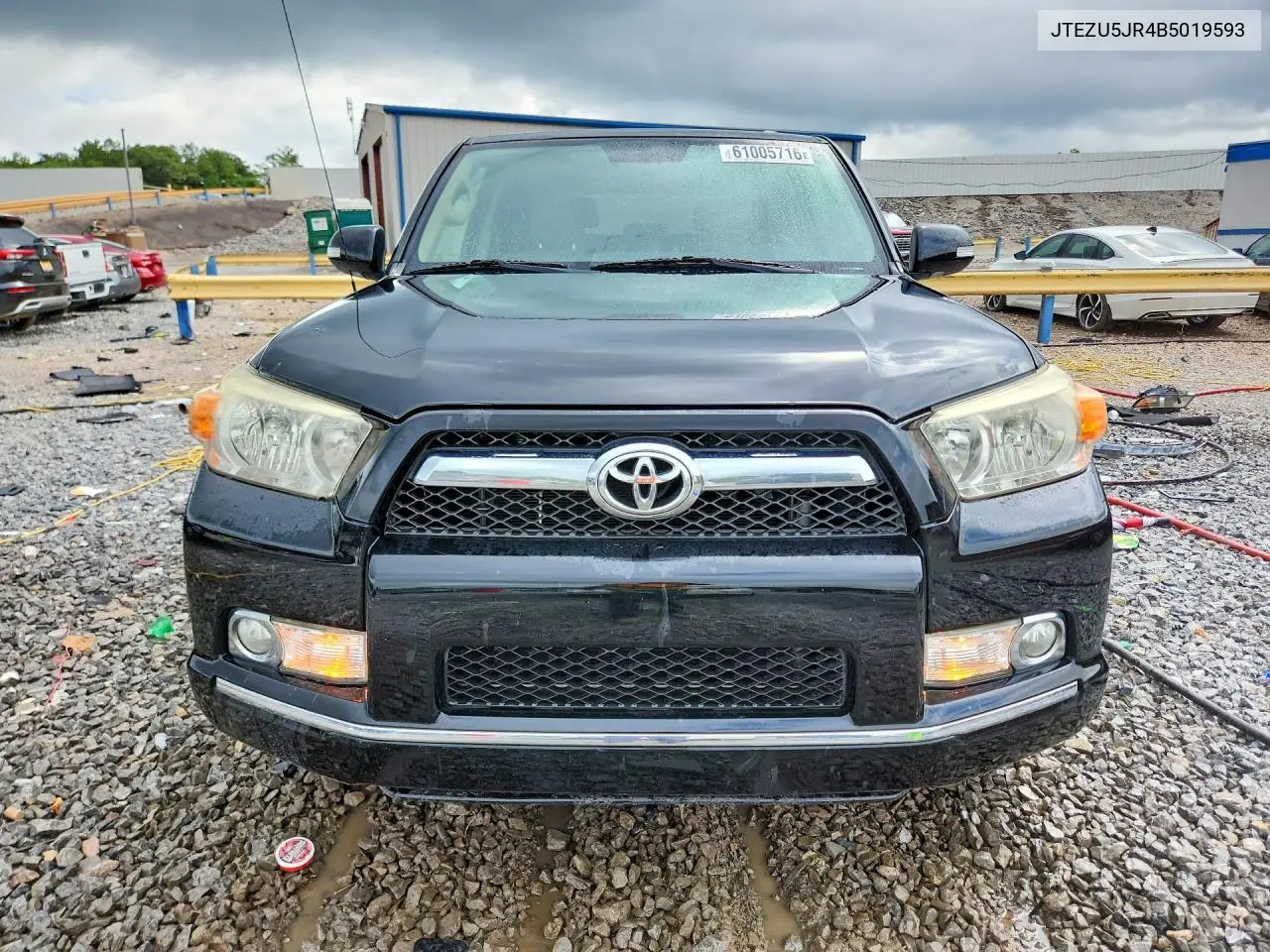 2011 Toyota 4Runner Sr5 VIN: JTEZU5JR4B5019593 Lot: 61005716