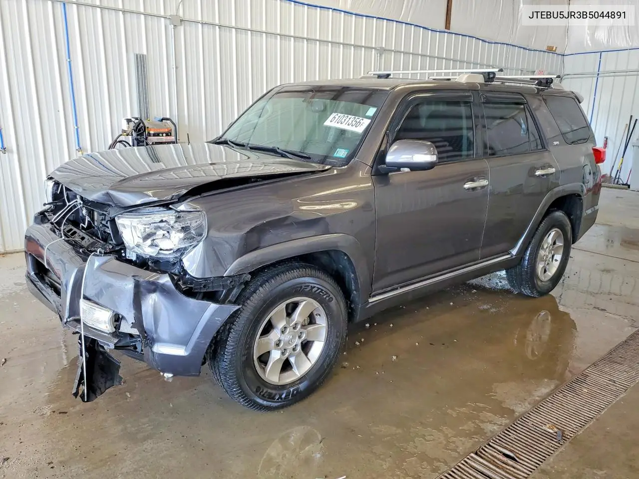 2011 Toyota 4Runner Sr5 VIN: JTEBU5JR3B5044891 Lot: 61031356