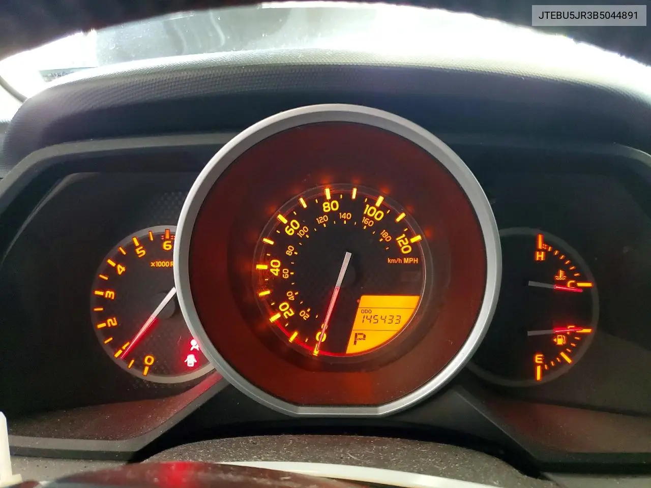 2011 Toyota 4Runner Sr5 VIN: JTEBU5JR3B5044891 Lot: 61031356