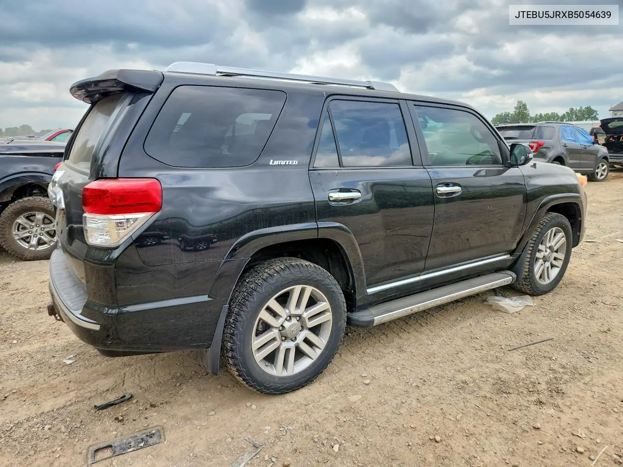 2011 Toyota 4Runner Limited VIN: JTEBU5JRXB5054639 Lot: 61758176