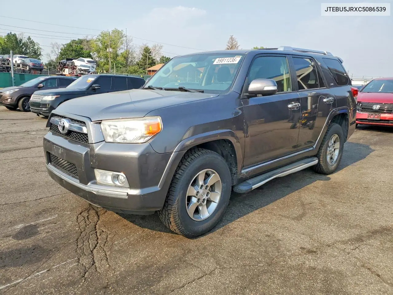 2012 Toyota 4Runner Sr5 VIN: JTEBU5JRXC5086539 Lot: 59811236