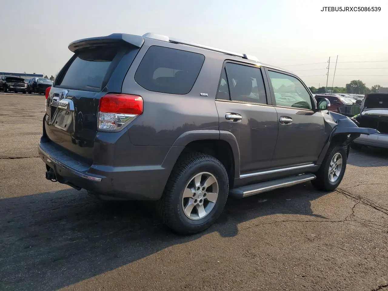 2012 Toyota 4Runner Sr5 VIN: JTEBU5JRXC5086539 Lot: 59811236