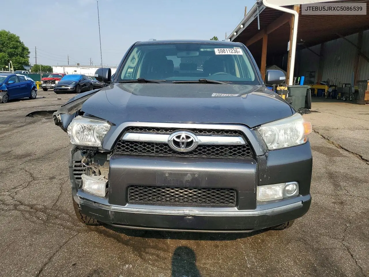 2012 Toyota 4Runner Sr5 VIN: JTEBU5JRXC5086539 Lot: 59811236