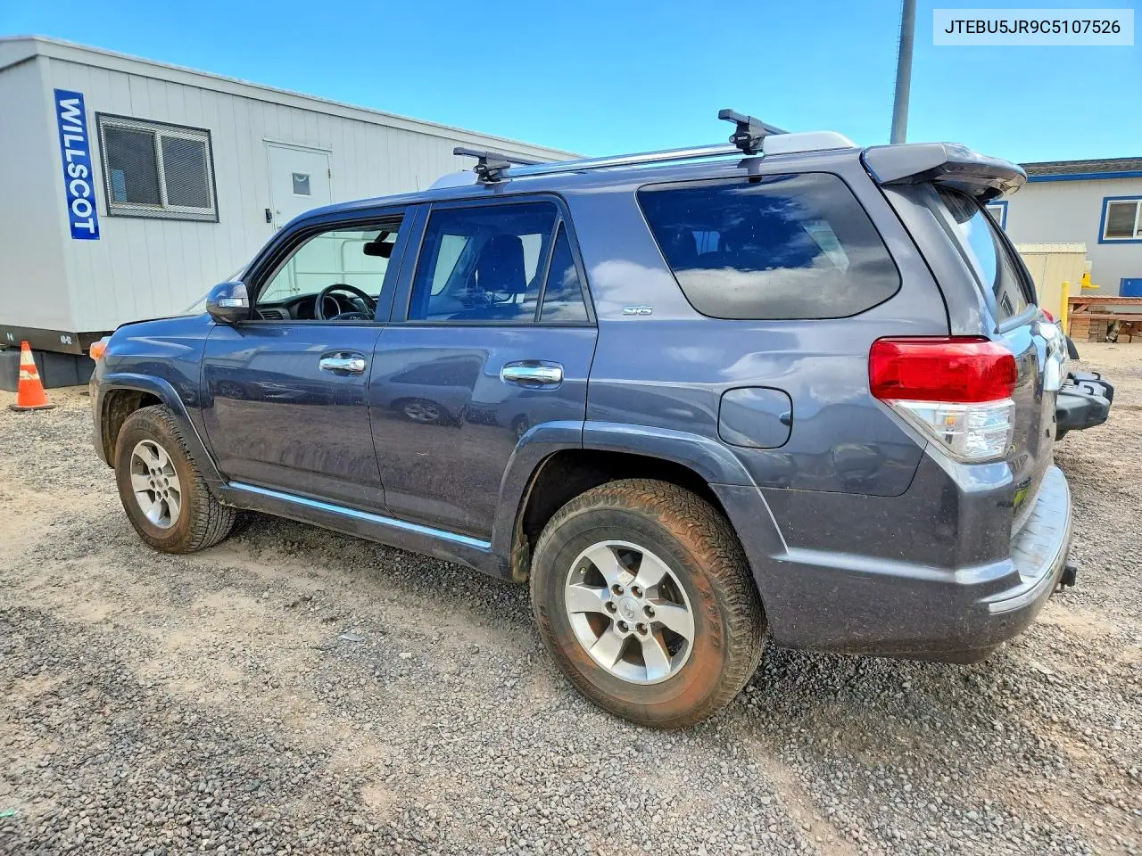 2012 Toyota 4Runner Sr5 VIN: JTEBU5JR9C5107526 Lot: 61446056