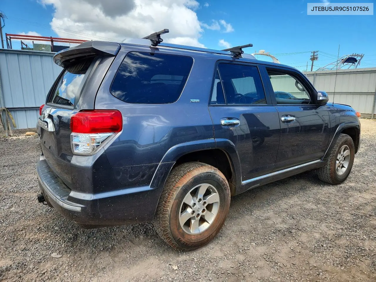 2012 Toyota 4Runner Sr5 VIN: JTEBU5JR9C5107526 Lot: 61446056