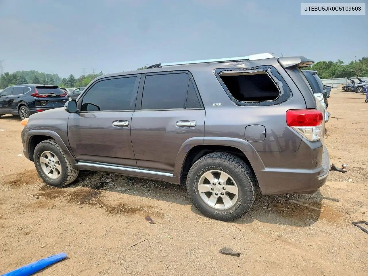 2012 Toyota 4Runner Sr5 VIN: JTEBU5JR0C5109603 Lot: 61526916