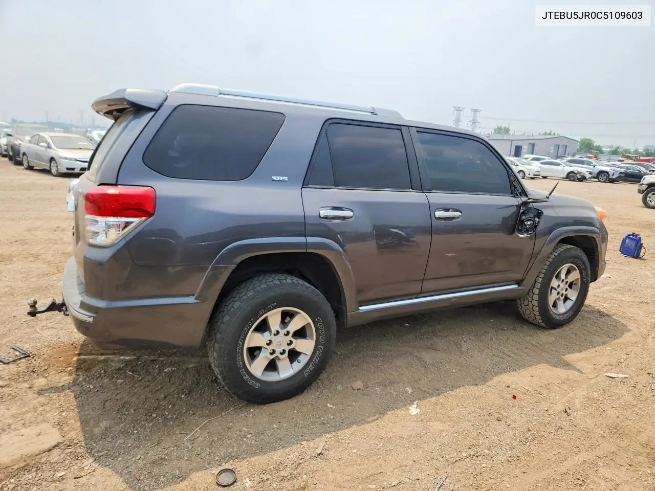 2012 Toyota 4Runner Sr5 VIN: JTEBU5JR0C5109603 Lot: 61526916