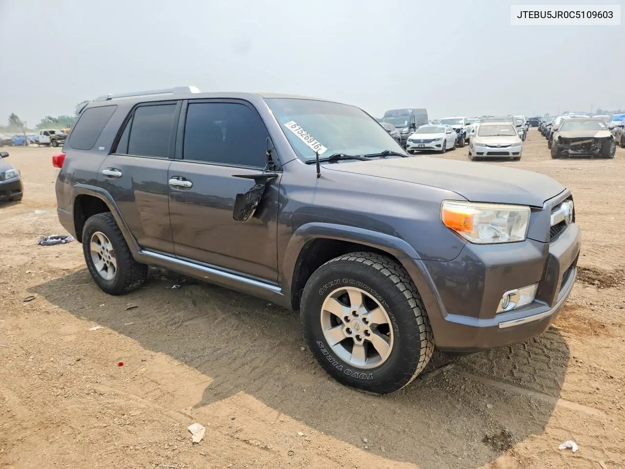 2012 Toyota 4Runner Sr5 VIN: JTEBU5JR0C5109603 Lot: 61526916