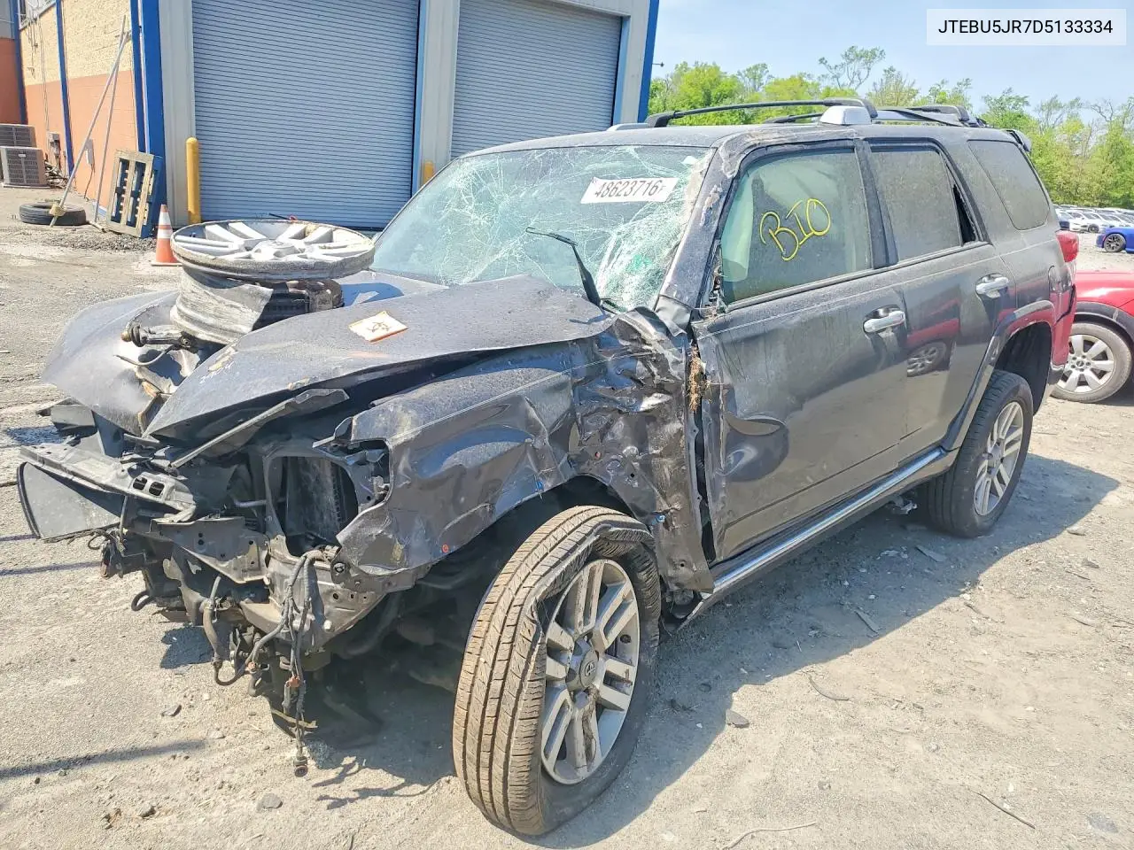 2013 Toyota 4Runner Limited VIN: JTEBU5JR7D5133334 Lot: 48623716