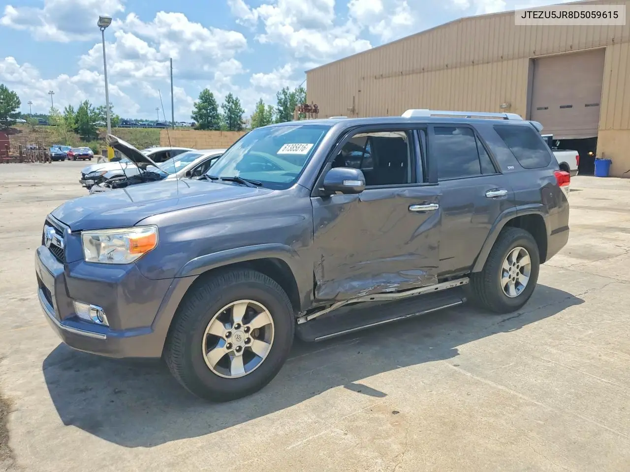 2013 Toyota 4Runner Sr5 VIN: JTEZU5JR8D5059615 Lot: 61385816