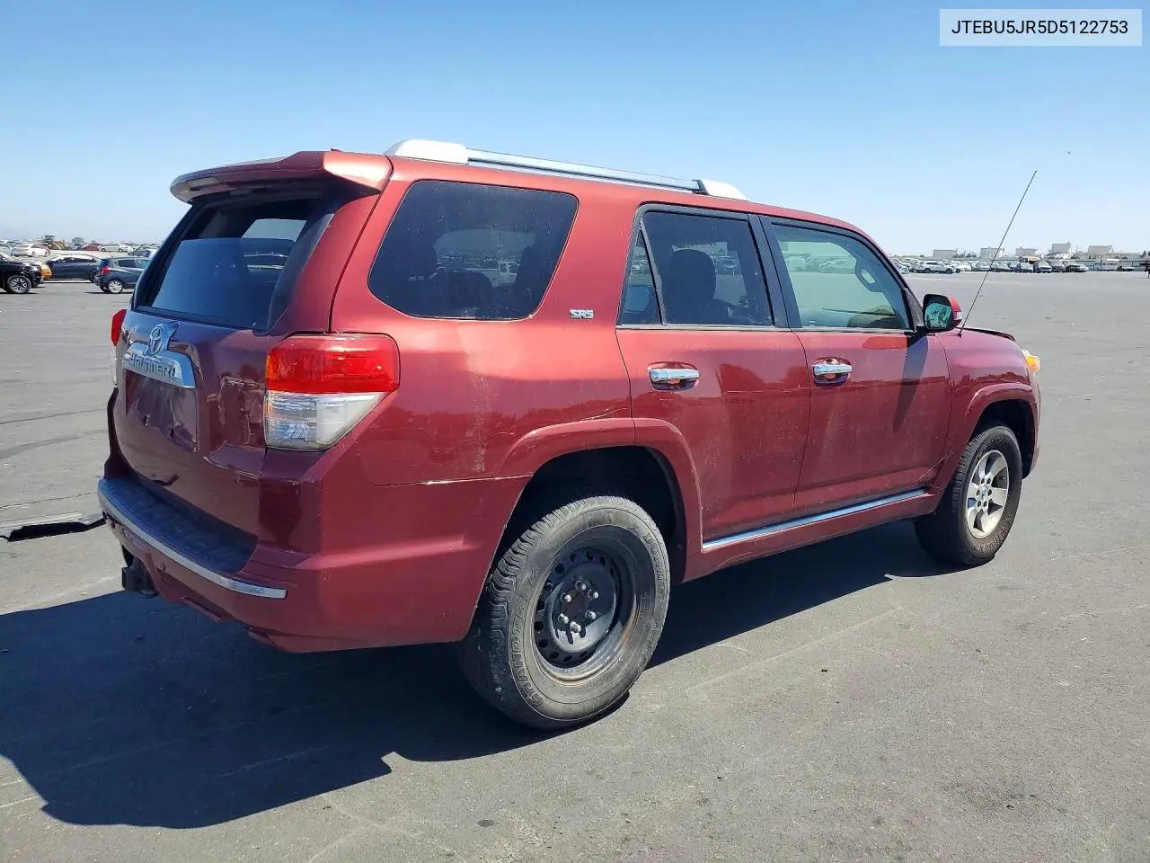 2013 Toyota 4Runner Sr5 VIN: JTEBU5JR5D5122753 Lot: 61744146