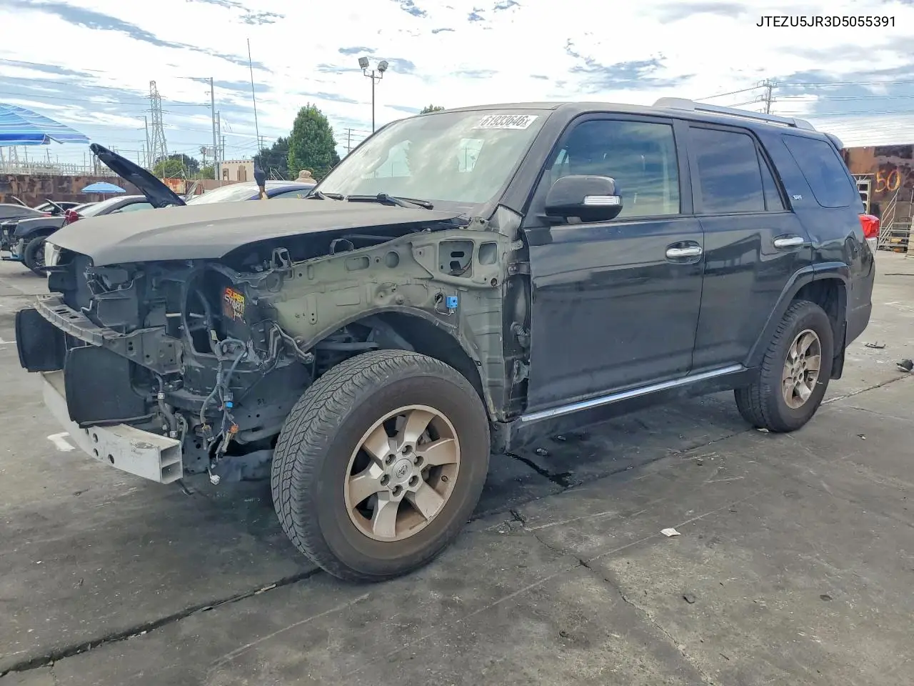 2013 Toyota 4Runner Sr5 VIN: JTEZU5JR3D5055391 Lot: 61933646