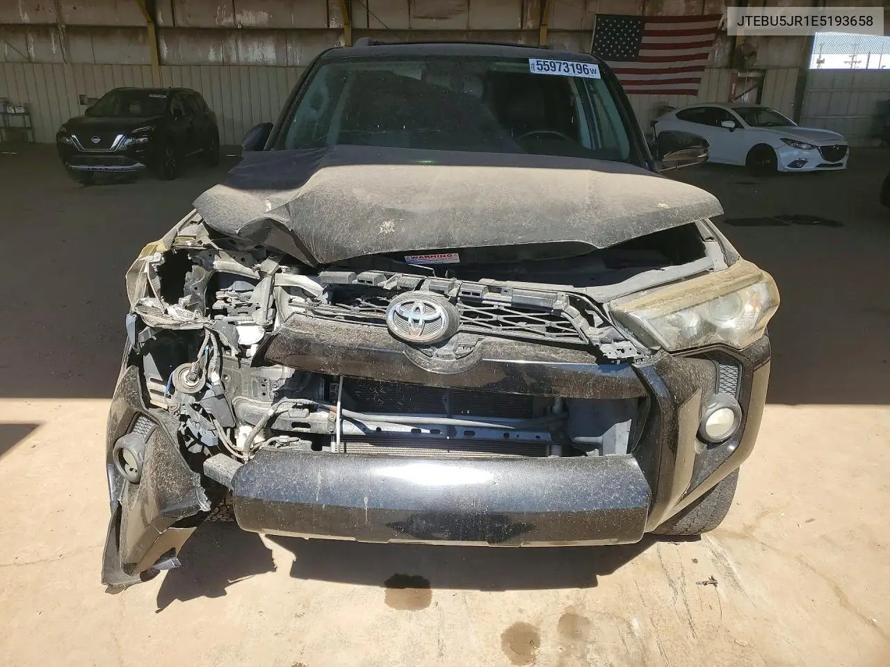 2014 Toyota 4Runner Sr5 Premium VIN: JTEBU5JR1E5193658 Lot: 55973196