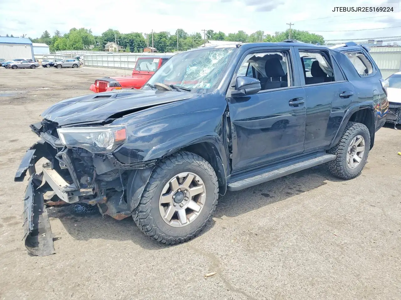 2014 Toyota 4Runner Trail VIN: JTEBU5JR2E5169224 Lot: 56769276