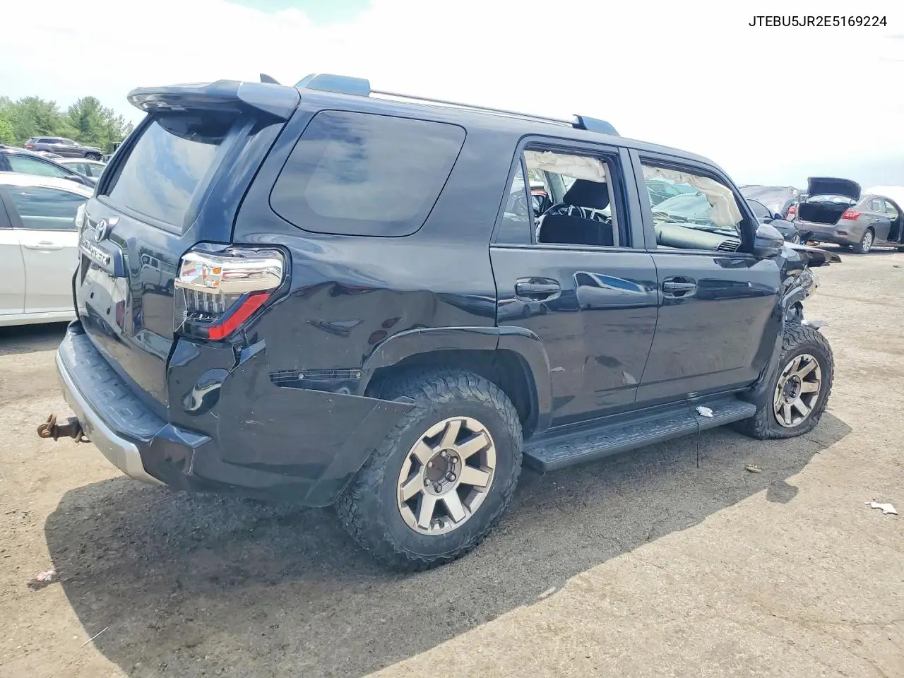 2014 Toyota 4Runner Trail VIN: JTEBU5JR2E5169224 Lot: 56769276
