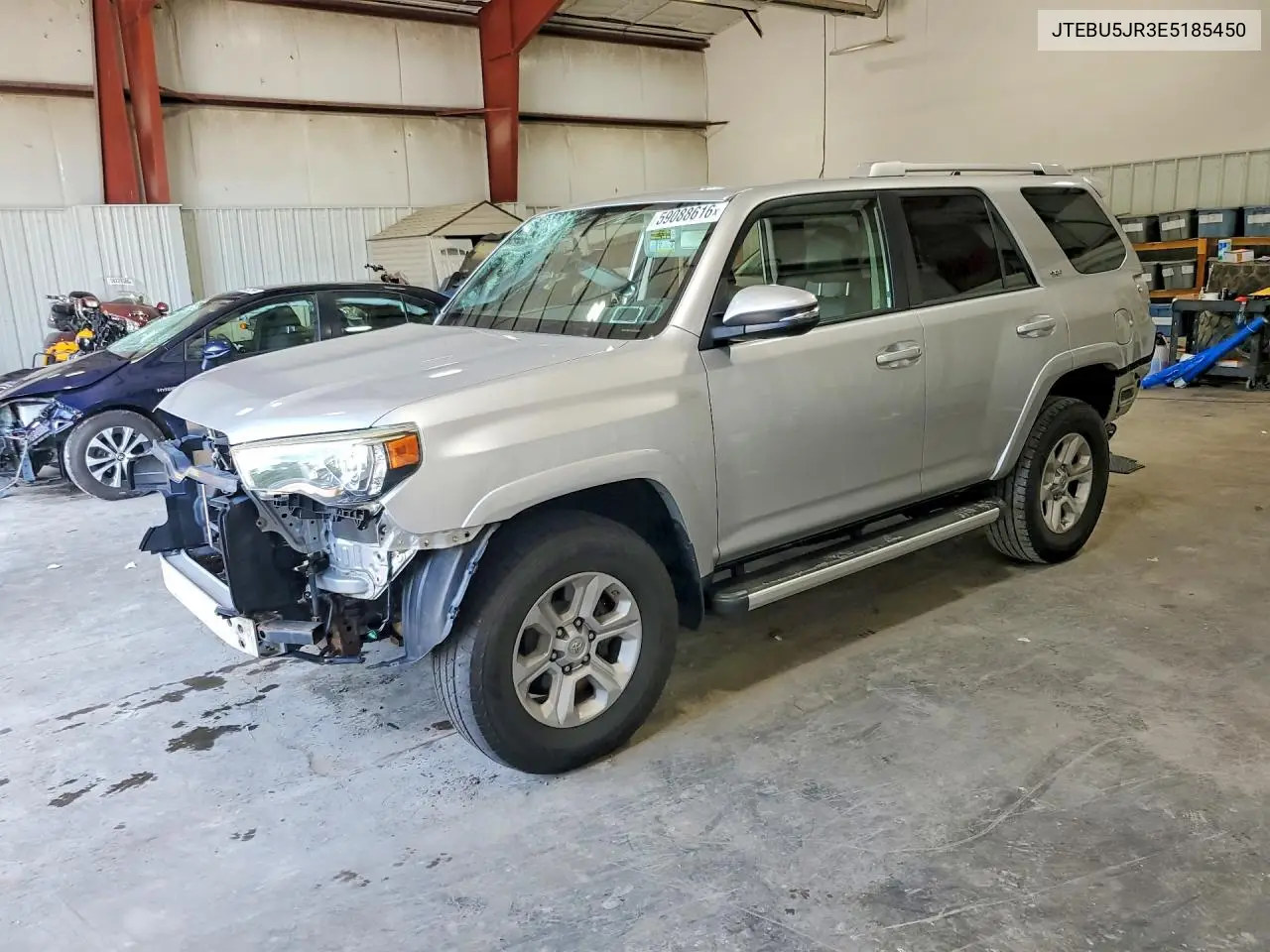 2014 Toyota 4Runner Sr5 Premium VIN: JTEBU5JR3E5185450 Lot: 59088616