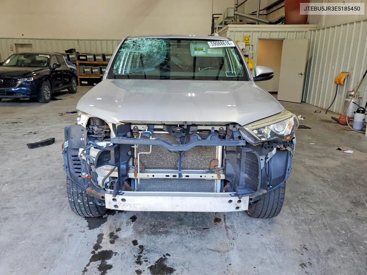 2014 Toyota 4Runner Sr5 Premium VIN: JTEBU5JR3E5185450 Lot: 59088616