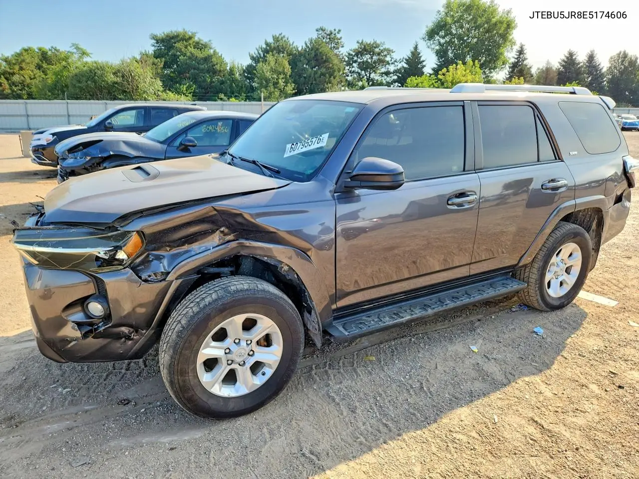 2014 Toyota 4Runner Sr5 VIN: JTEBU5JR8E5174606 Lot: 60795576