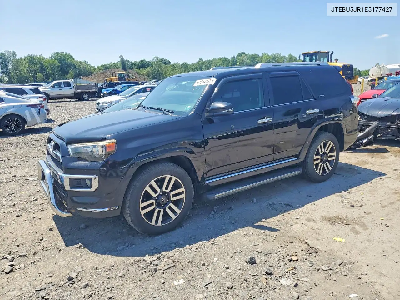 2014 Toyota 4Runner Limited VIN: JTEBU5JR1E5177427 Lot: 61064196