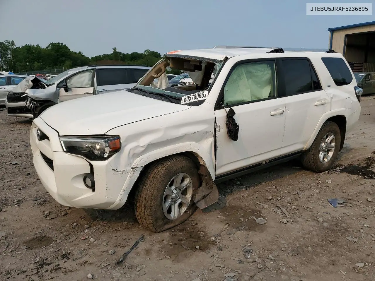 2015 Toyota 4Runner Sr5 VIN: JTEBU5JRXF5236895 Lot: 60578066