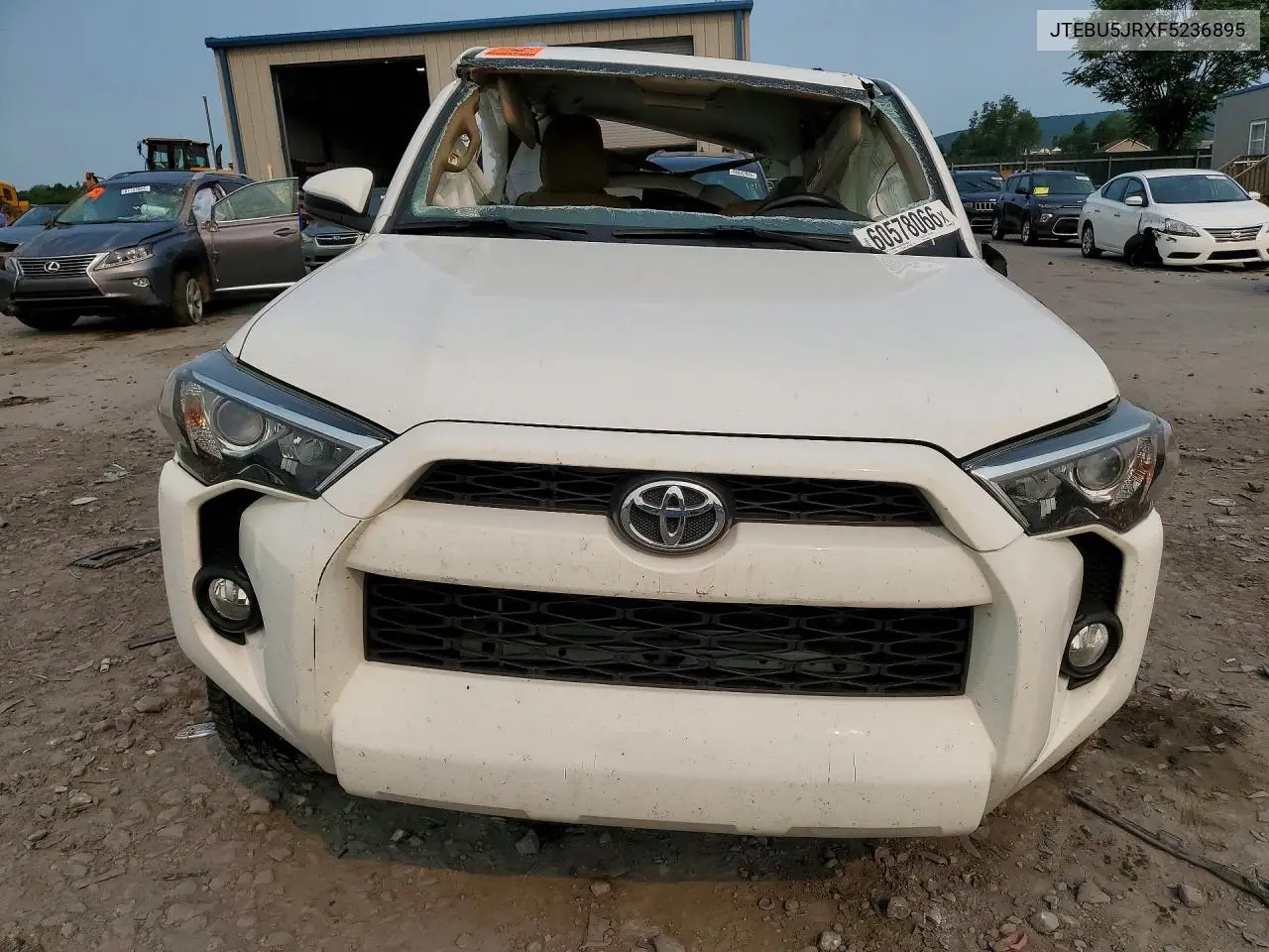 2015 Toyota 4Runner Sr5 VIN: JTEBU5JRXF5236895 Lot: 60578066
