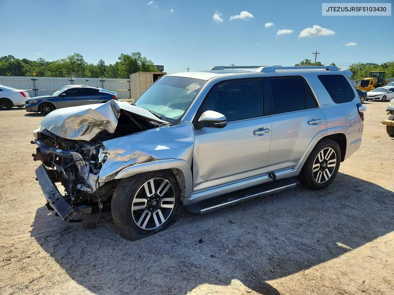 2015 Toyota 4Runner Limited VIN: JTEZU5JR5F5103430 Lot: 60944526