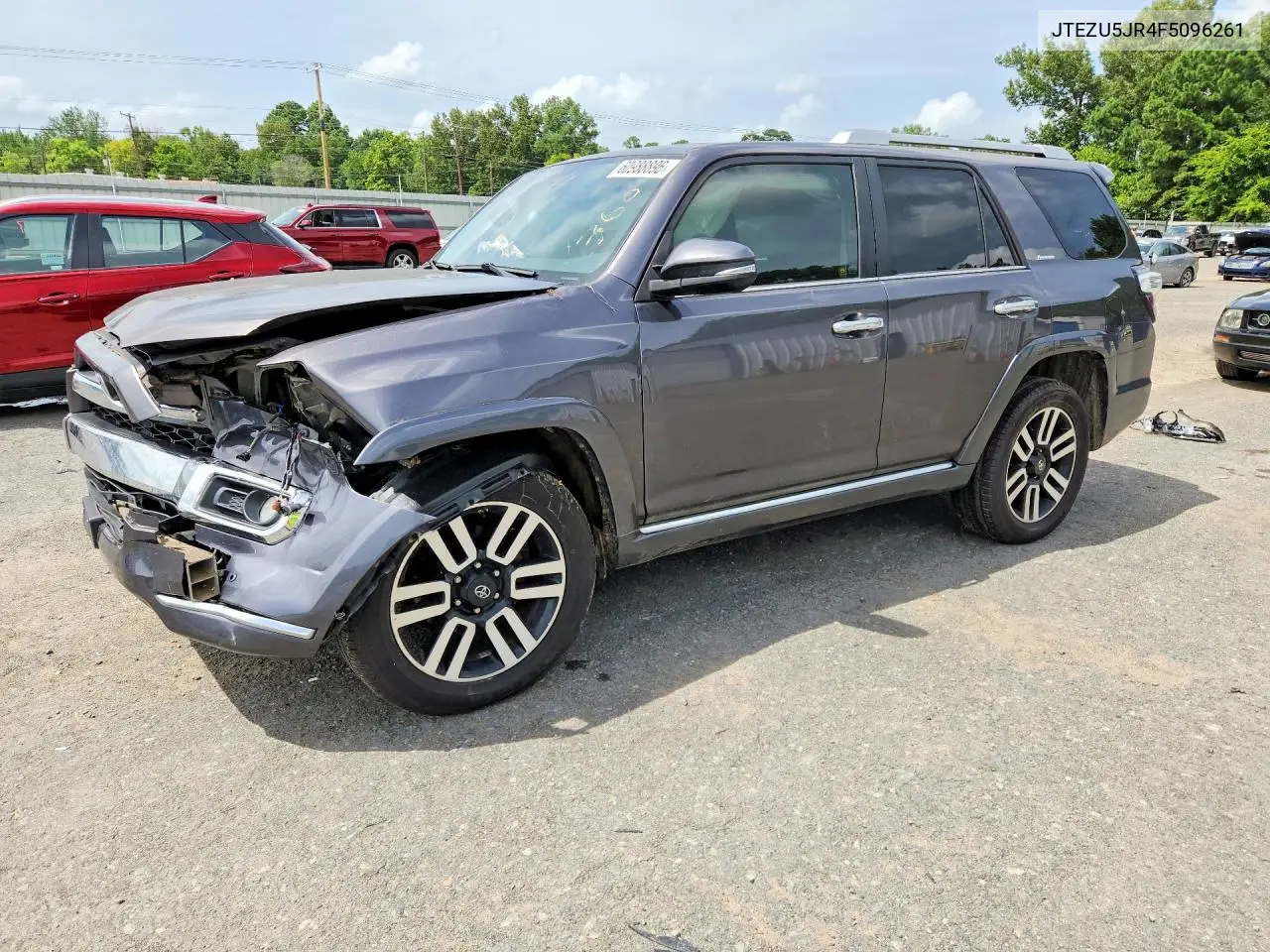 2015 Toyota 4Runner Limited VIN: JTEZU5JR4F5096261 Lot: 60988896