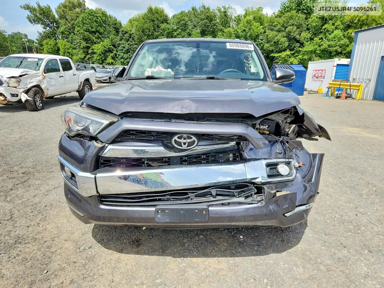2015 Toyota 4Runner Limited VIN: JTEZU5JR4F5096261 Lot: 60988896