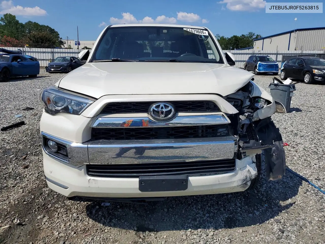 2015 Toyota 4Runner Limited VIN: JTEBU5JR0F5263815 Lot: 61679606