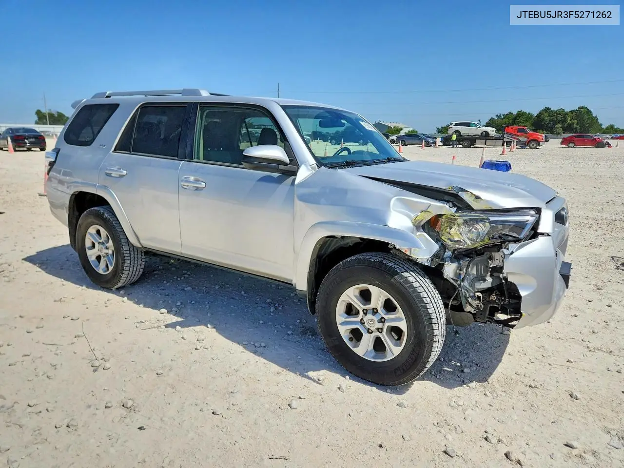 2015 Toyota 4Runner Sr5 VIN: JTEBU5JR3F5271262 Lot: 61805616
