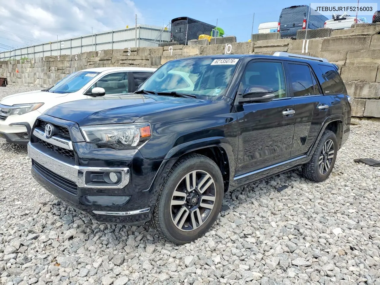 2015 Toyota 4Runner Limited VIN: JTEBU5JR1F5216003 Lot: 62135076