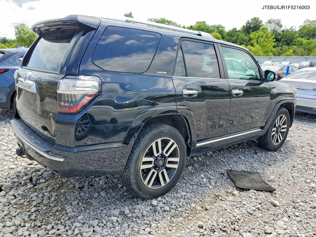2015 Toyota 4Runner Limited VIN: JTEBU5JR1F5216003 Lot: 62135076