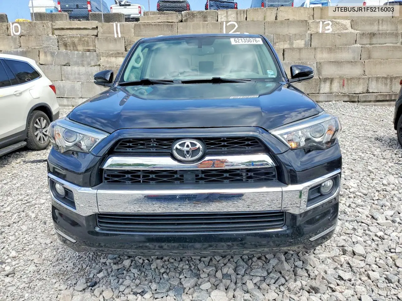 2015 Toyota 4Runner Limited VIN: JTEBU5JR1F5216003 Lot: 62135076