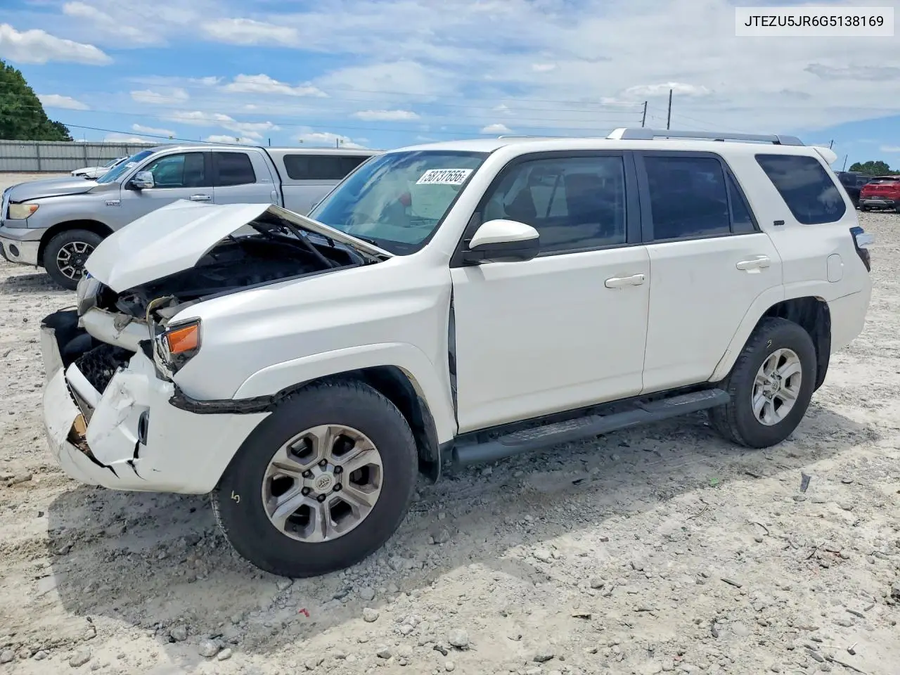 2016 Toyota 4Runner Sr5 VIN: JTEZU5JR6G5138169 Lot: 58737656