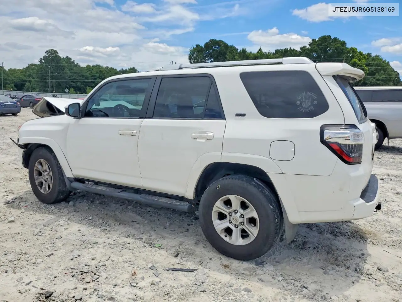 2016 Toyota 4Runner Sr5 VIN: JTEZU5JR6G5138169 Lot: 58737656
