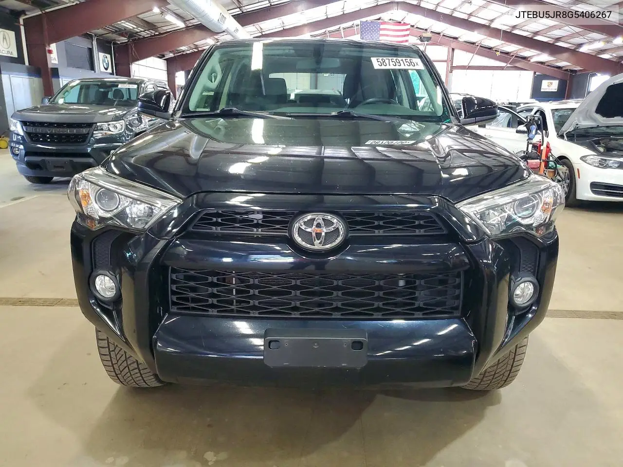 2016 Toyota 4Runner Sr5 VIN: JTEBU5JR8G5406267 Lot: 58759156