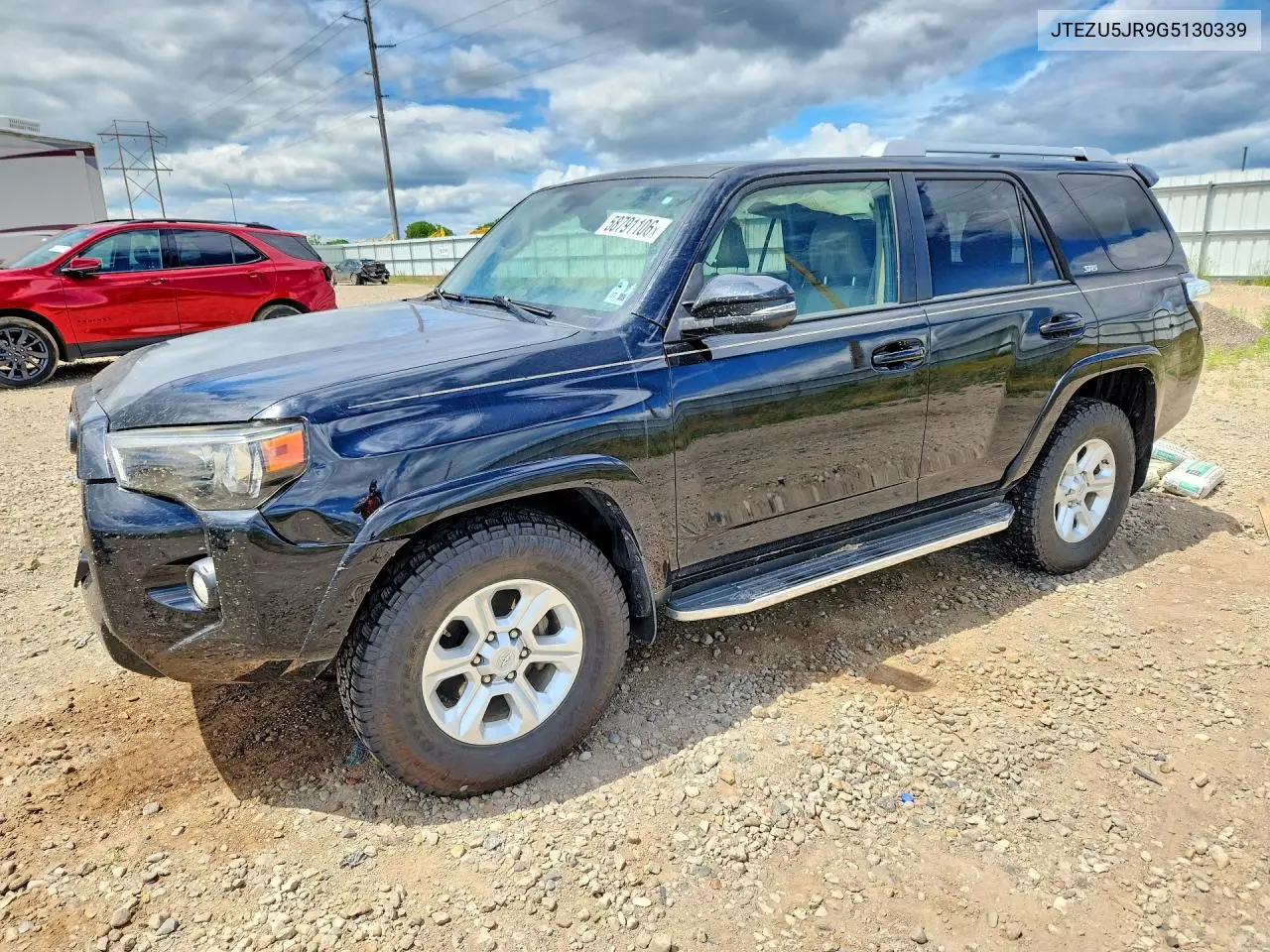 2016 Toyota 4Runner Sr5 Premium VIN: JTEZU5JR9G5130339 Lot: 58791106