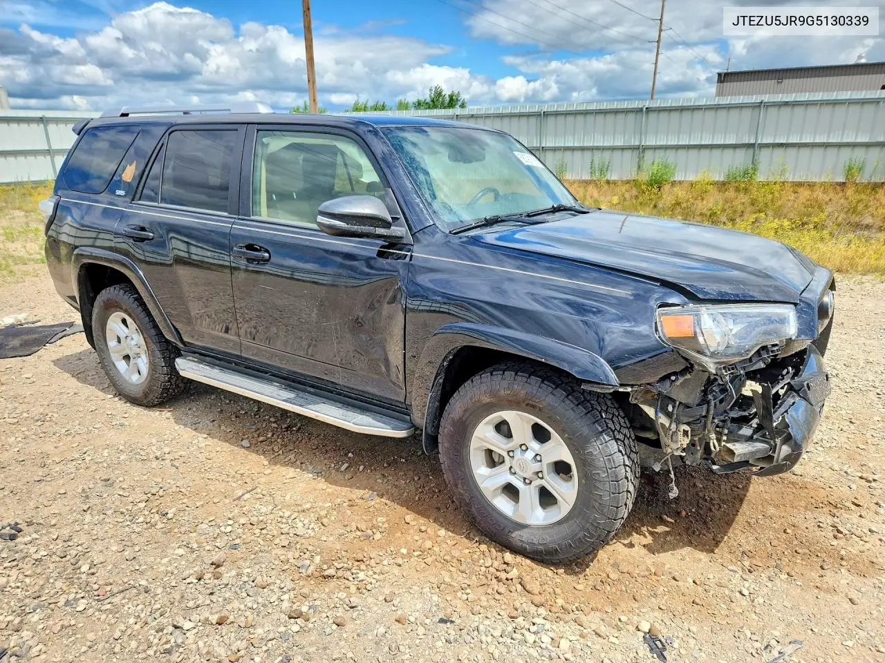 2016 Toyota 4Runner Sr5 Premium VIN: JTEZU5JR9G5130339 Lot: 58791106