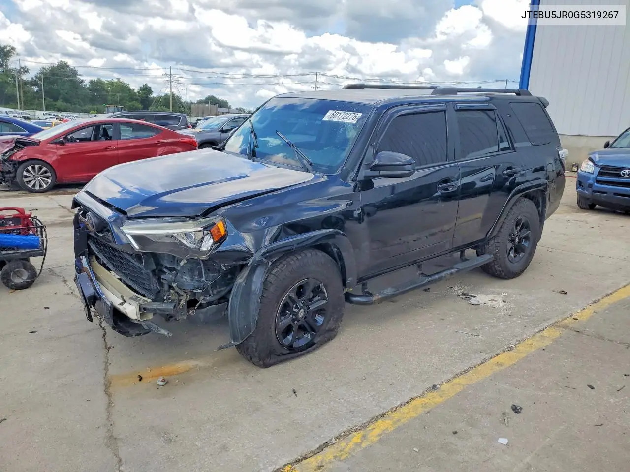 2016 Toyota 4Runner Sr5 VIN: JTEBU5JR0G5319267 Lot: 60172276
