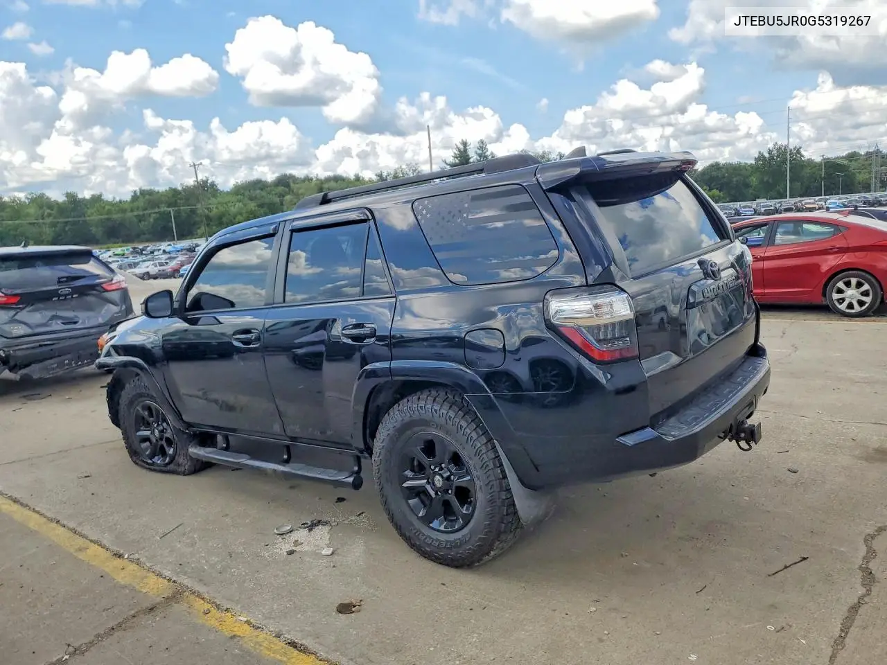 2016 Toyota 4Runner Sr5 VIN: JTEBU5JR0G5319267 Lot: 60172276