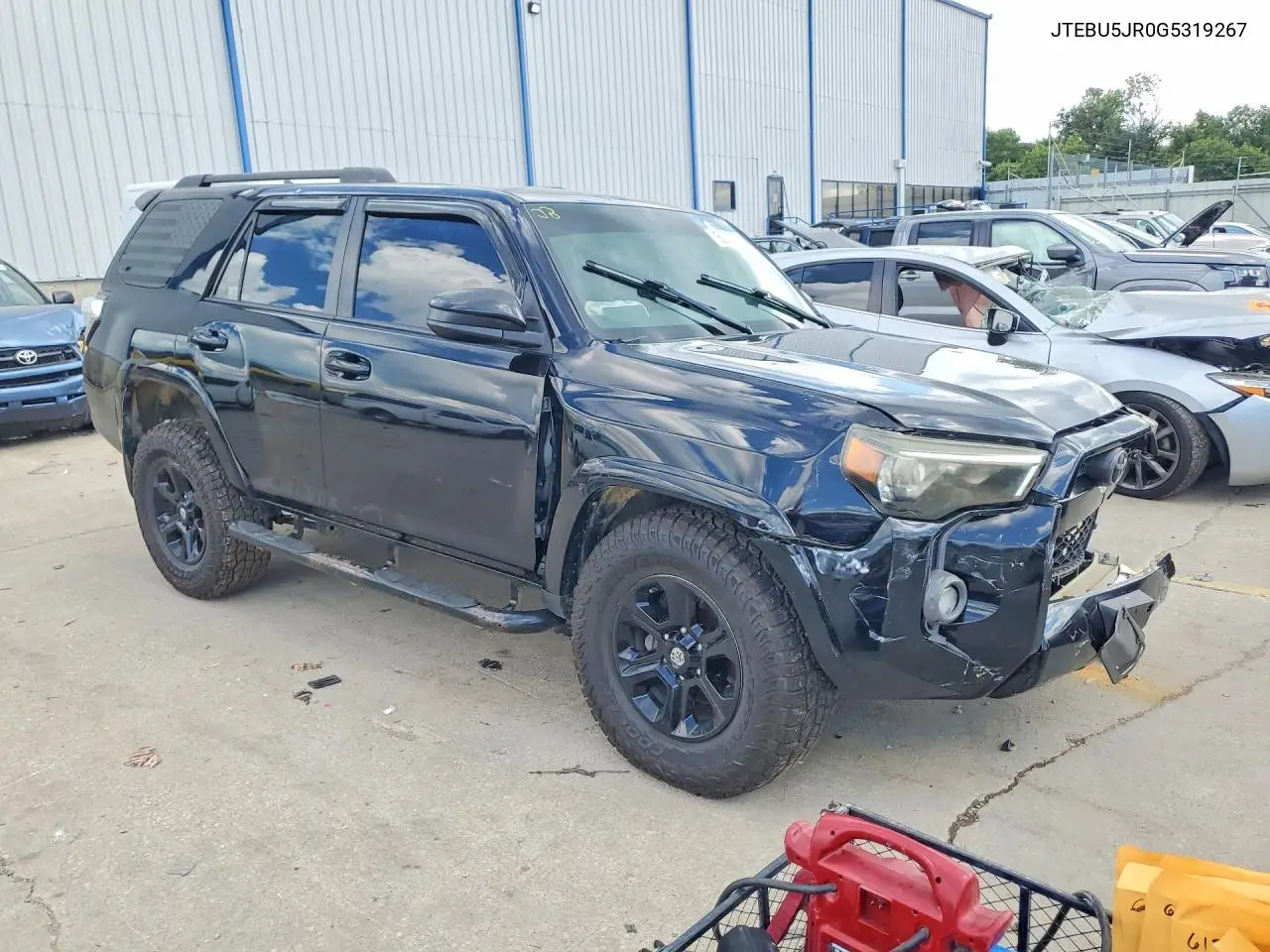 2016 Toyota 4Runner Sr5 VIN: JTEBU5JR0G5319267 Lot: 60172276