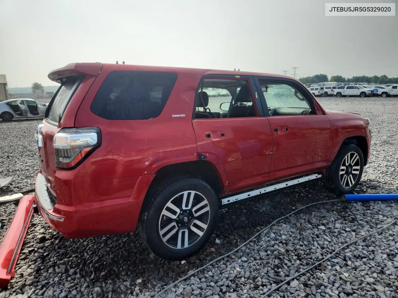 2016 Toyota 4Runner Limited VIN: JTEBU5JR5G5329020 Lot: 60244236
