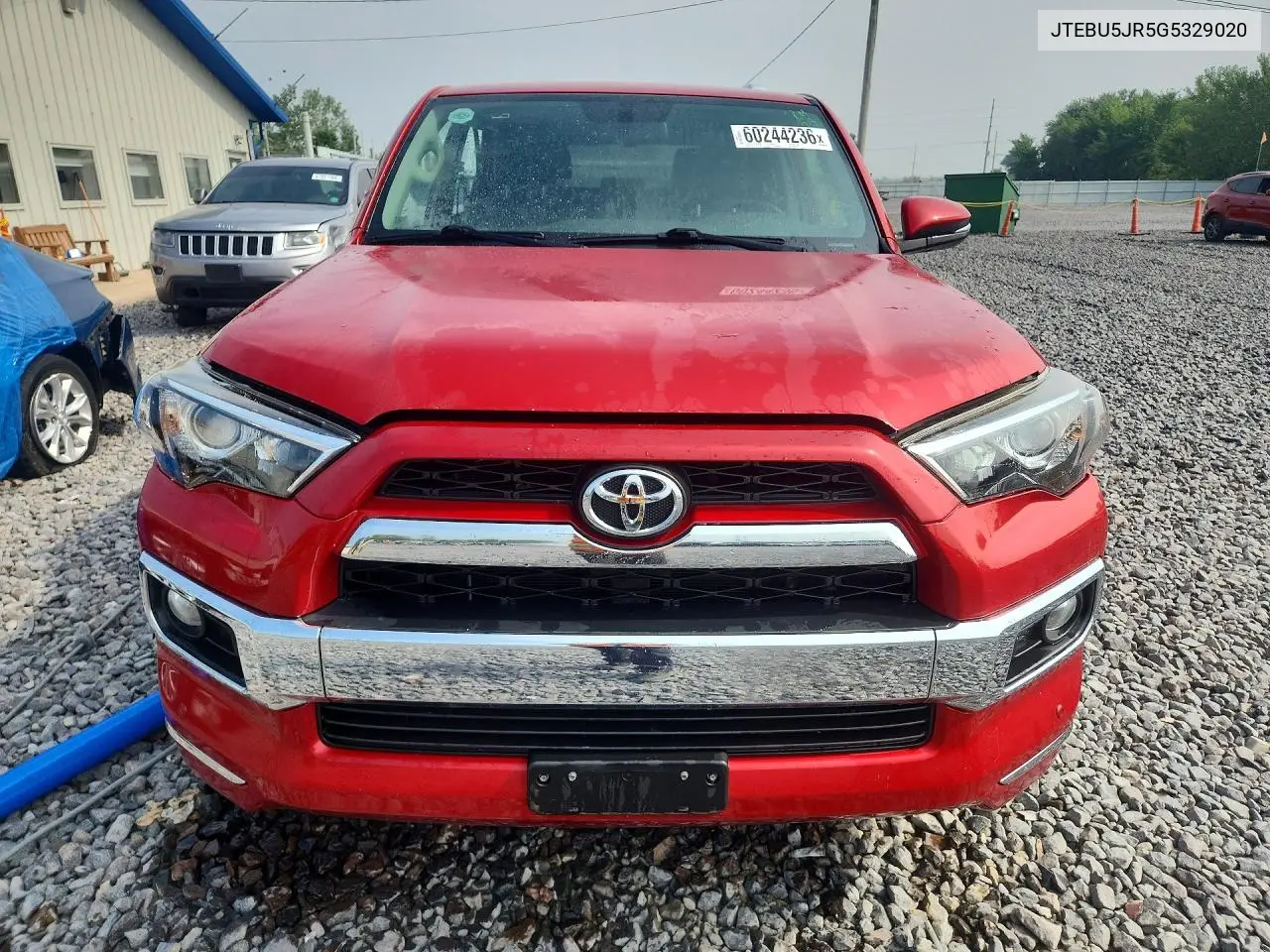 2016 Toyota 4Runner Limited VIN: JTEBU5JR5G5329020 Lot: 60244236
