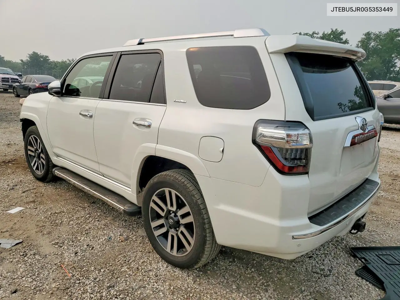 2016 Toyota 4Runner Limited VIN: JTEBU5JR0G5353449 Lot: 61210706