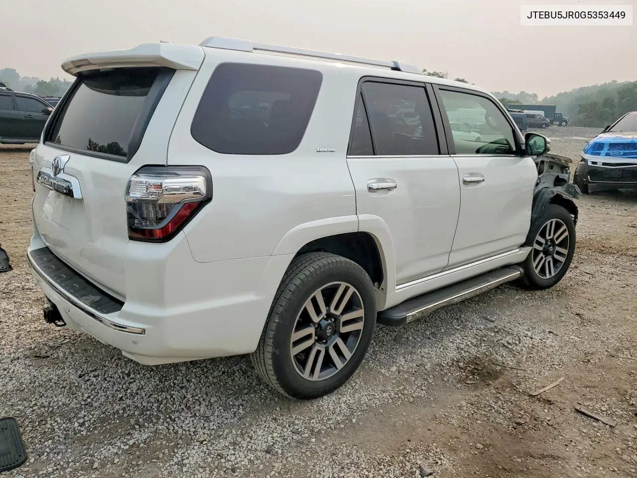 2016 Toyota 4Runner Limited VIN: JTEBU5JR0G5353449 Lot: 61210706